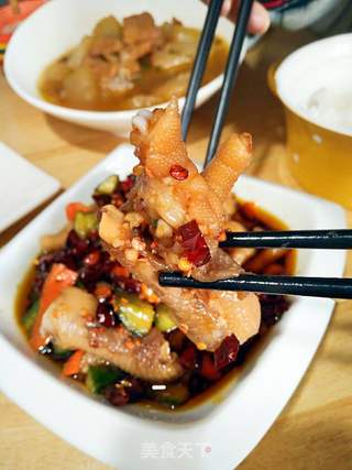 凉拌麻辣鸡爪的做法步骤:14