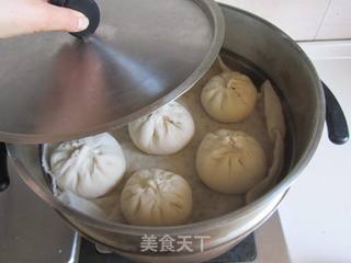 青南瓜鲜肉包的做法步骤:11