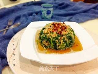 #春食野菜香#麻酱蒲公英塔的做法步骤:13