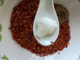 辣椒油的做法步骤:2