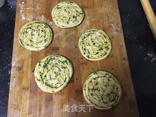 #春食野菜香#花椒叶盘丝饼的做法步骤:17