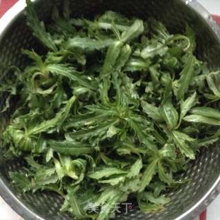 野生刺儿菜饺子的做法步骤：1