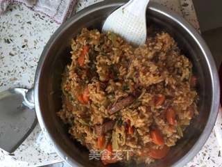 羊肉焖米饭的做法步骤:6