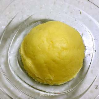 #春食野菜香# 冰皮奶黄饼的做法步骤:12
