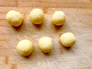 #春食野菜香# 冰皮奶黄饼的做法步骤:13