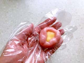 #春食野菜香# 冰皮奶黄饼的做法步骤:14