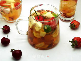 蜂蜜水果茶的做法步骤:11