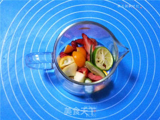 蜂蜜水果茶的做法步骤:10
