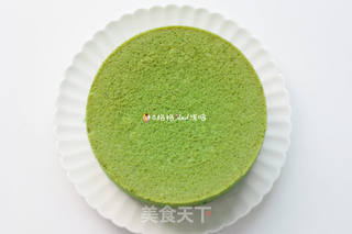 抹茶大理石纹芝士蛋糕的做法步骤:7