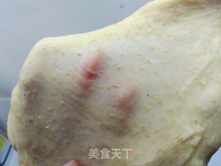 花朵全麦早餐包(二发冷藏发酵法)的做法步骤:3