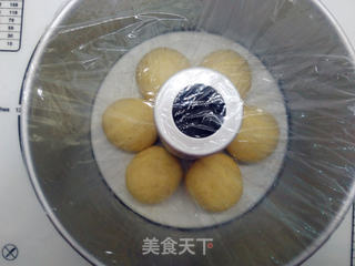 花朵全麦早餐包(二发冷藏发酵法)的做法步骤:9