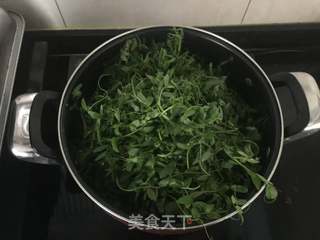 #春食野菜香#凉拌野扁豆秧的做法步骤：2