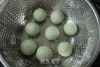 #春食野菜香#椰蓉山药青团的做法步骤：13