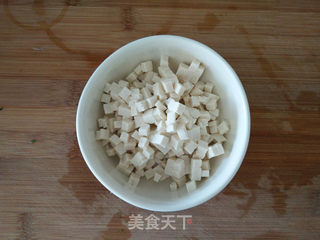 #春食野菜香# 荠菜豆腐羹的做法步骤：5