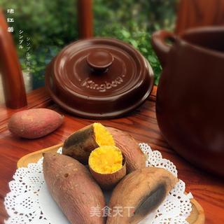 坤博砂锅烤红薯的做法步骤：10