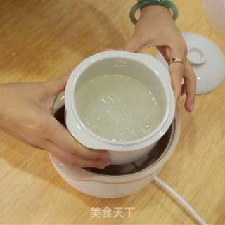 一分钟学会炖牛奶燕窝的做法步骤:5