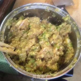 猪肉大葱饺子的做法步骤:4