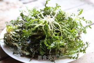 #春食野菜香#香煎荠菜馄饨的做法步骤：1