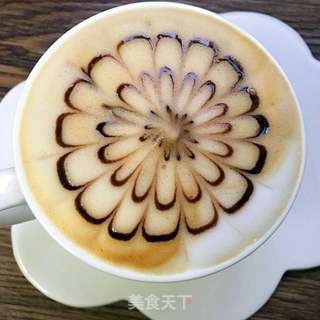#第四届烘培大赛暨是爱吃节#简单拉花咖啡的做法步骤:16