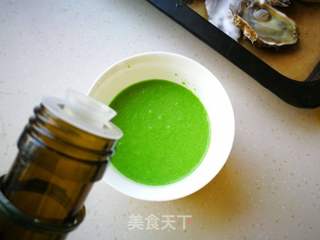#第四届烘焙大赛暨是爱吃节#菠菜烤生蚝的做法步骤:5