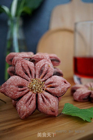 #第四届烘焙大赛暨是爱吃节# 桃花酥的做法步骤:22