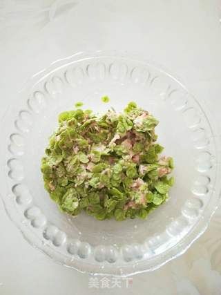 #春食野菜香#榆钱水饺的做法步骤:5