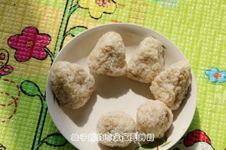 芝士蛋煎饭团的做法步骤:3