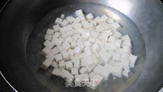 #春食野菜香#荠菜虾米豆腐羹的做法步骤:4