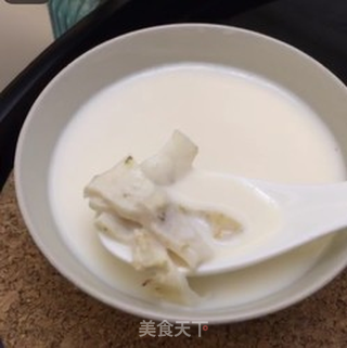 牛奶百合炖花胶(附带蒸泡发技巧)的做法步骤:6