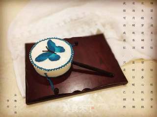 #第四届烘焙大赛暨是爱吃节#手绘蝴蝶慕斯蛋糕的做法步骤:22