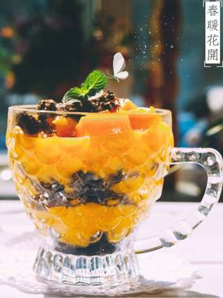芒果杯的做法步骤:7