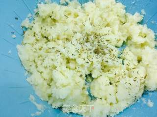 #第四届烘焙大赛暨是爱吃节#芝士焗面包蟹的做法步骤:4