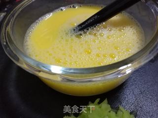 宝宝辅食系列之＂莴笋蒸蛋＂的做法步骤：3