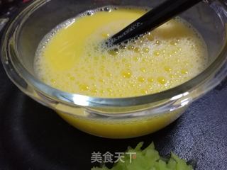 宝宝辅食系列之"莴笋蒸蛋"的做法步骤:3