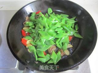 牛肉炒四季豆的做法步骤:8