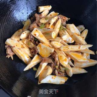 干锅山药的做法步骤:5