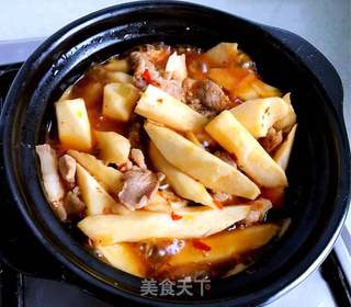 干锅山药的做法步骤:6