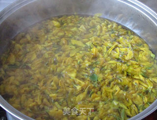 #春食野菜香#连翘豌豆糊的做法步骤:3
