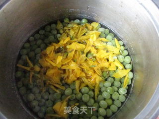 #春食野菜香#连翘豌豆糊的做法步骤:6