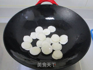 #春食野菜香#荠菜肉丝炒年糕的做法步骤:4