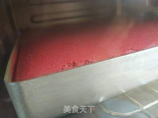 #第四届烘焙大赛暨是爱吃节#红丝绒蛋糕卷的做法步骤:21