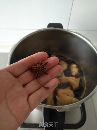 墨鱼干烧猪蹄的做法步骤:6