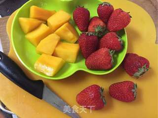 #第四届烘焙大赛暨是爱吃节#草莓/芒果水果班戟可丽饼的做法步骤:12