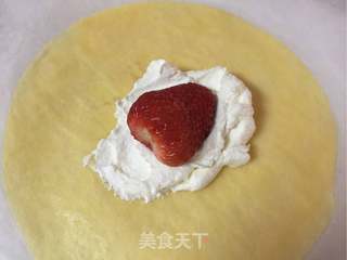 #第四届烘焙大赛暨是爱吃节#草莓/芒果水果班戟可丽饼的做法步骤:14