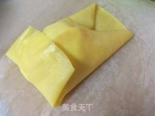 #第四届烘焙大赛暨是爱吃节#草莓/芒果水果班戟可丽饼的做法步骤:16