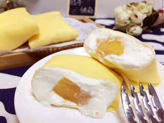 #第四届烘焙大赛暨是爱吃节#草莓/芒果水果班戟可丽饼的做法步骤:20