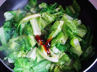 #春食野菜香#蒜蓉莴笋叶的做法步骤:7