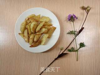 #第四届烘焙大赛暨是爱吃节#超简单孜然烤薯角的做法步骤：6
