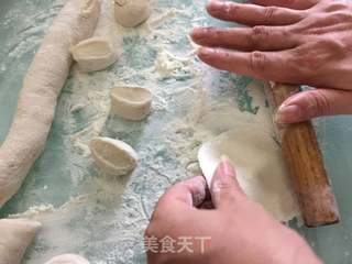 #春食野菜香#茴香饺子的做法步骤:10