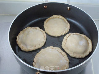 #春食野菜香#杂粮茴香鲜肉饼的做法步骤:11